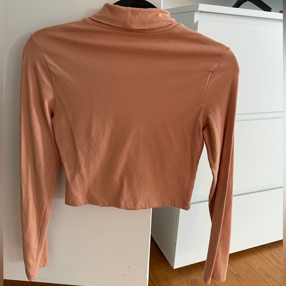 Women's Peach Long Sleeve Top